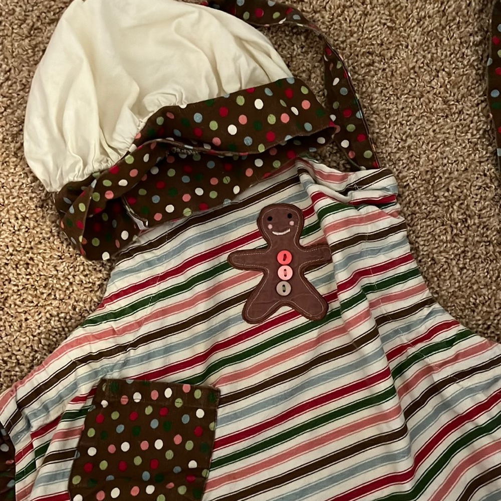 Cutest Kid Chef apron and cap